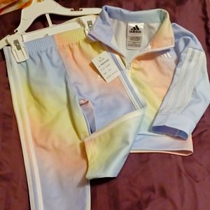 New /wTags Adidas 12M 2 pc Track Suit